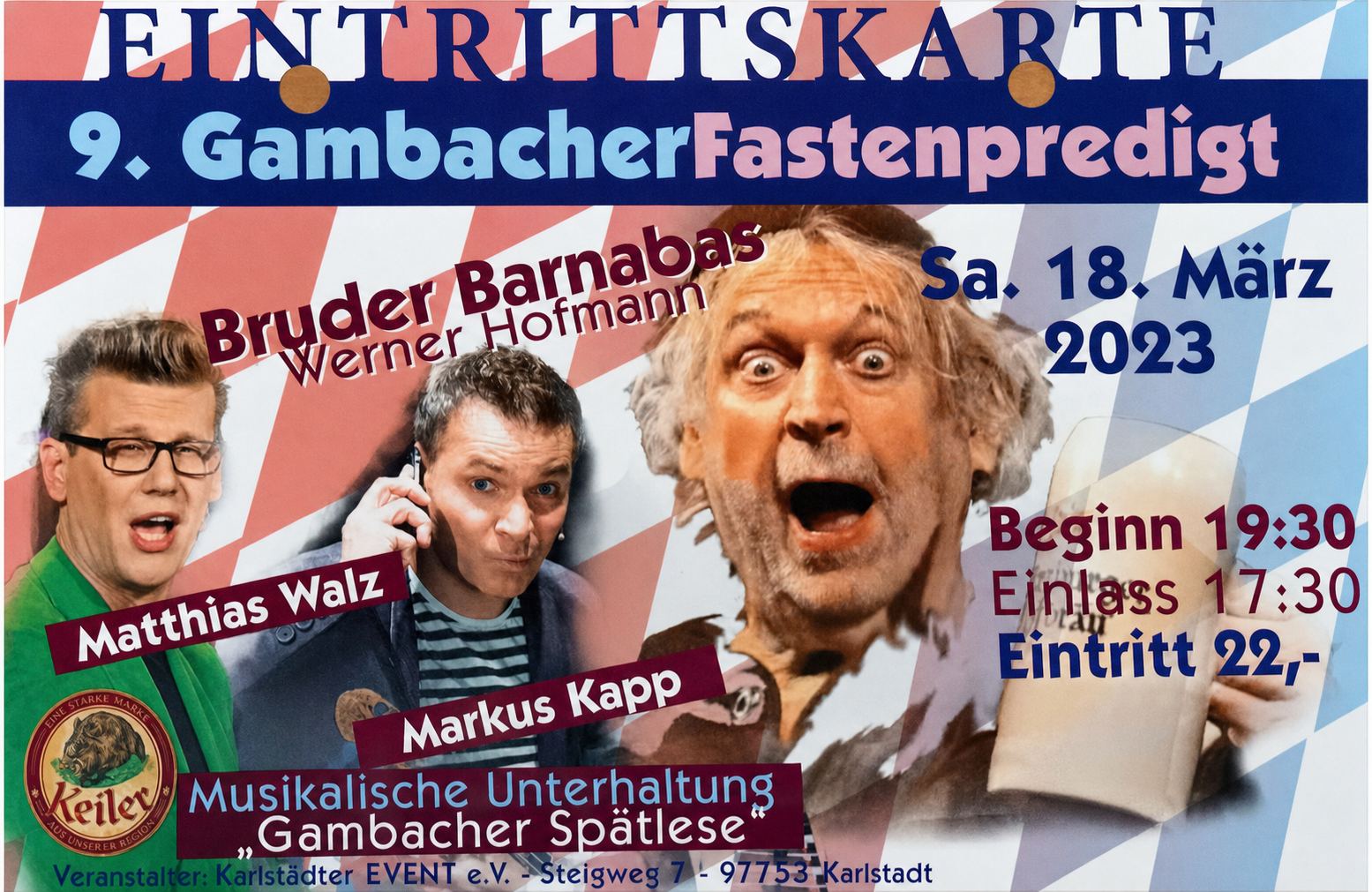Fastenpredigt mit Bruder Barnabas in Gambach